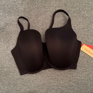 ThirdLove Smoothing T-Shirt Bra Black Size 36H
